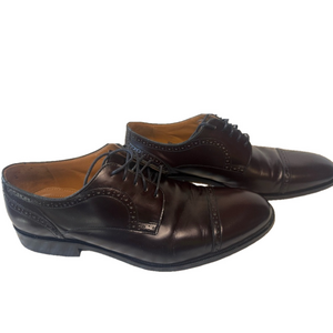 Johnson & Murphy Men's Classic Leather Dress Shoes   Size 11M  EA001